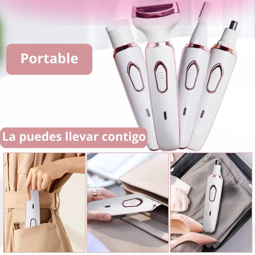 Depiladora 4 en 1